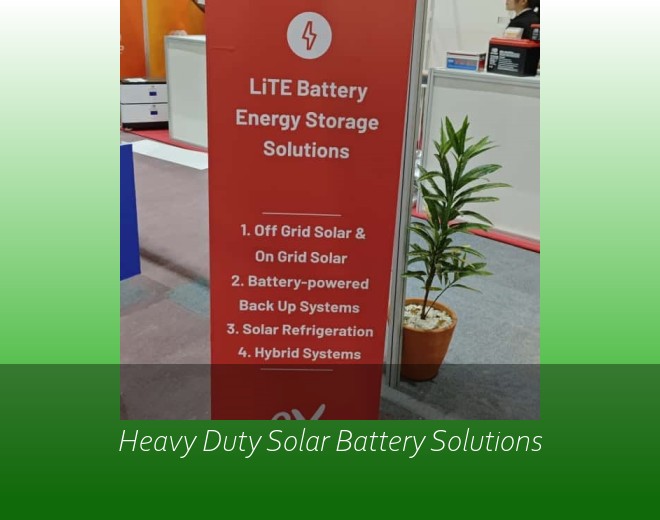 Heavy Duty Solar Battery Solutions